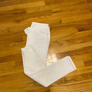 Old Navy White Rockstar Jeans
